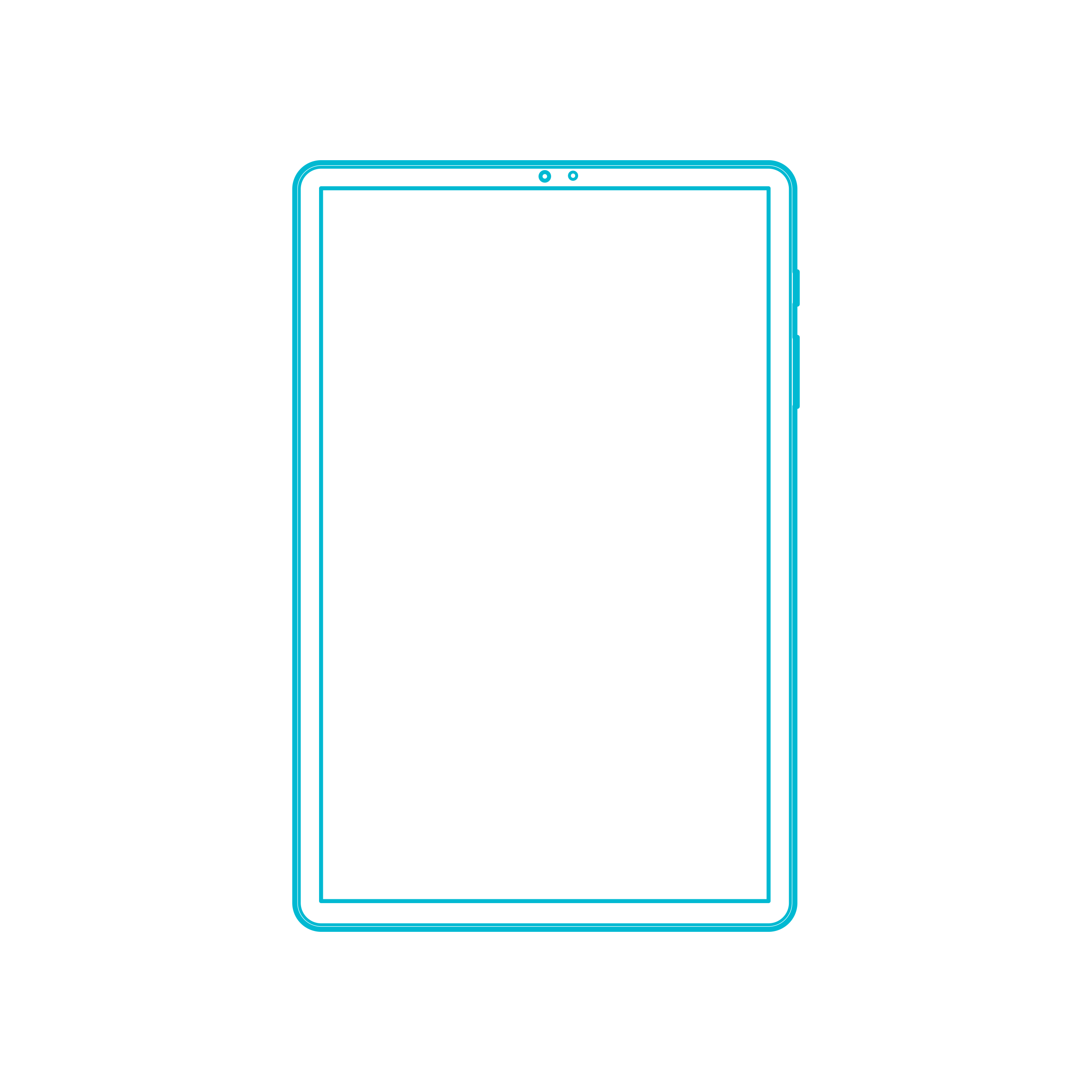 Digital Samsung Galaxy Tab S6 Clean Line Tracing Svg Vector Free Vectors